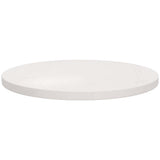 Vidaxl tafelblad ø60x2,5 cm massief grenenhout wit