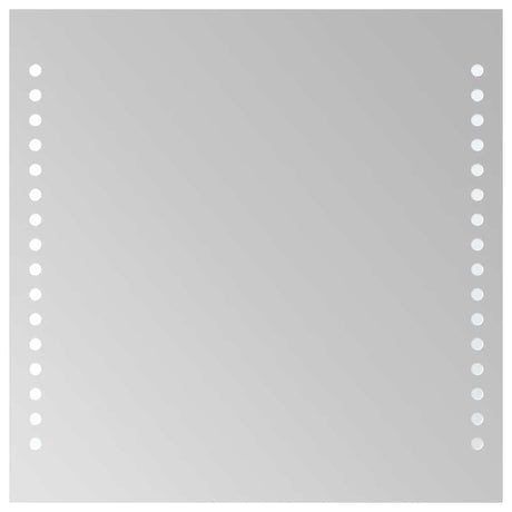 Vidaxl badkamerspiegel led 30x30 cm