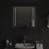 Vidaxl badkamerspiegel led 50x50 cm