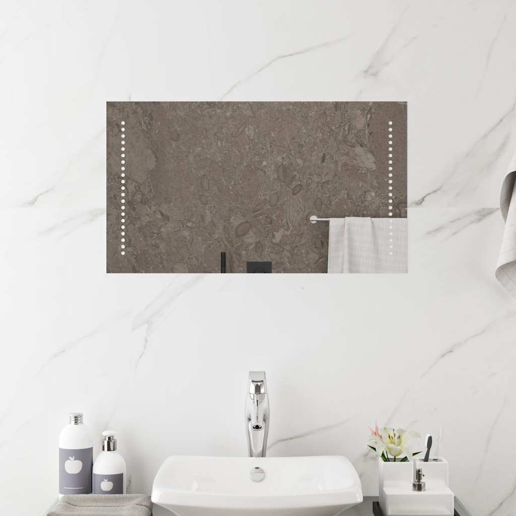 Vidaxl badkamerspiegel led 70x40 cm