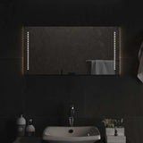 Vidaxl badkamerspiegel led 80x40 cm