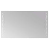 Vidaxl badkamerspiegel led 90x50 cm