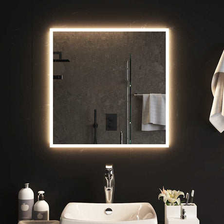 Vidaxx badeværelsesspejl LED 60x60 cm