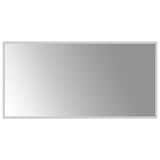 Vidaxl badeværelse spejl LED 100x50 cm
