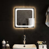 Vidaxx badeværelsesspejl LED 40x40 cm