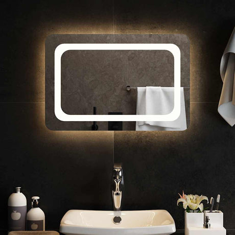 Vidaxx badeværelsesspejl LED 60x40 cm