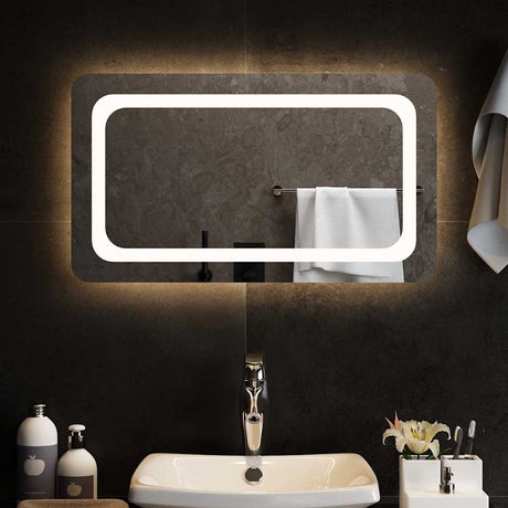 Vidaxx badeværelsesspejl LED 70x40 cm