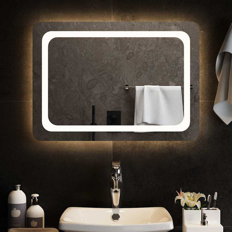 Vidaxx badeværelsesspejl LED 70x50 cm