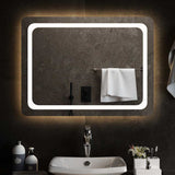 Vidaxx badeværelsesspejl LED 80x60 cm