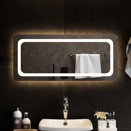 Vidaxx badeværelsesspejl LED 90x40 cm
