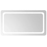 Vidaxl badkamerspiegel led 90x50 cm