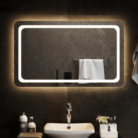 Vidaxx badeværelsesspejl LED 100x60 cm