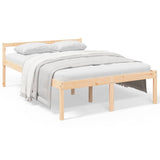 Vidaxl seniorenbed massief grenenhout 140x200 cm