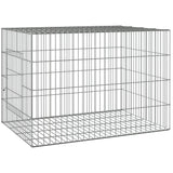 Vidaxl Rabbit Cage 78x54x54 cm galvaniseret jern