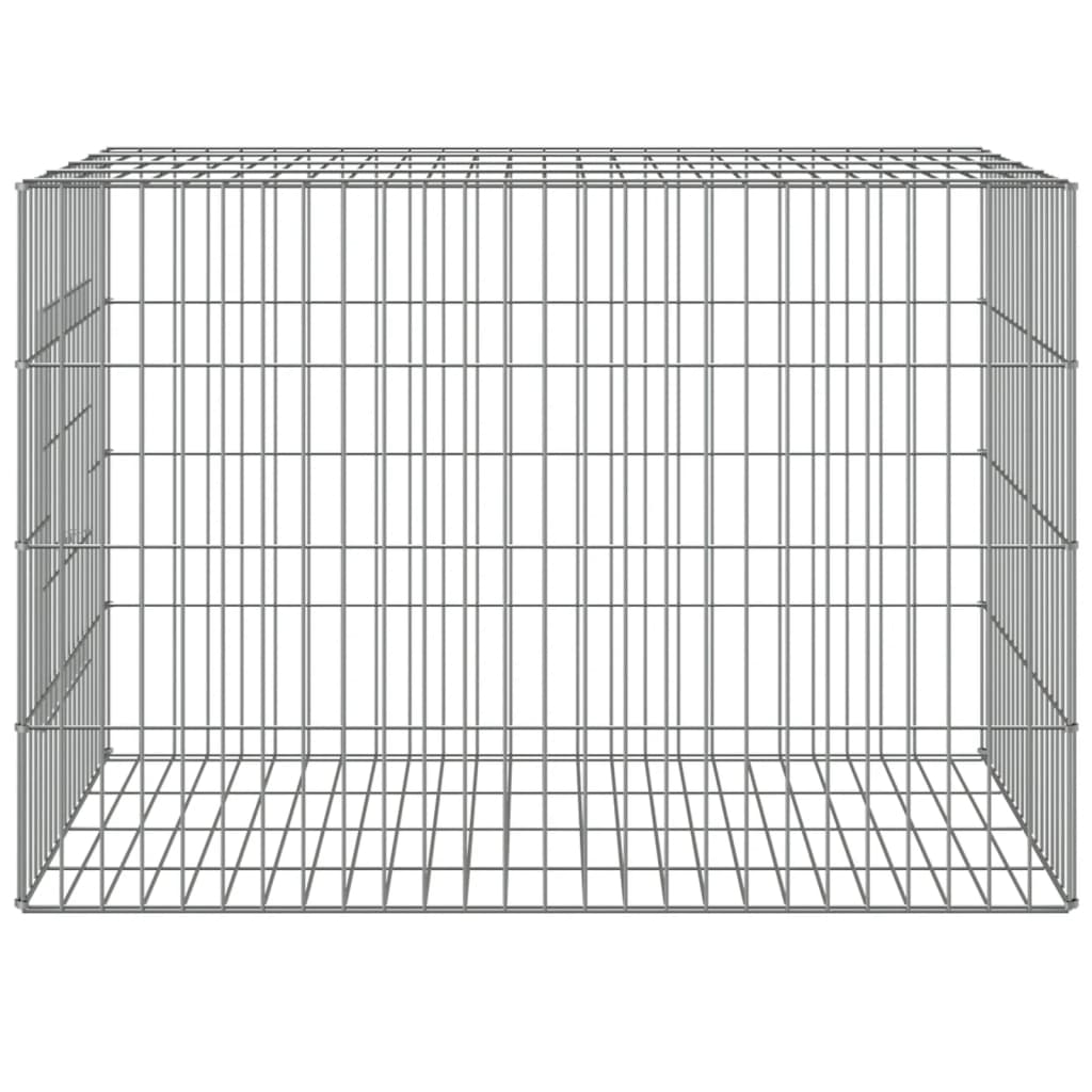 Vidaxl Rabbit Cage 78x54x54 cm galvaniseret jern