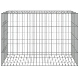 Vidaxl Rabbit Cage 78x54x54 cm galvaniseret jern
