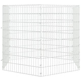 Vidaxl Animal Encabony 6 Panels 54x80 cm galvaniseret jern