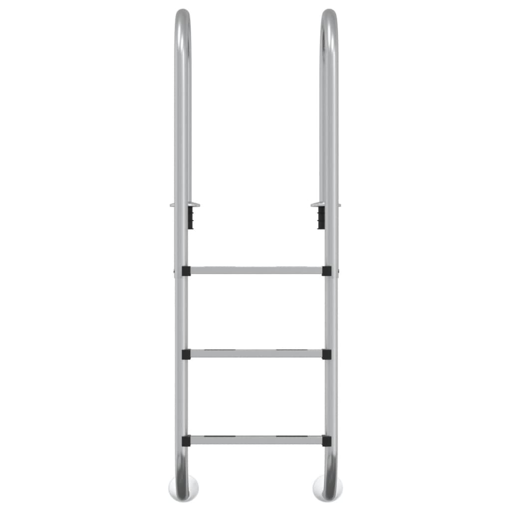 Vidaxl Swimming Pool Ladder 54x38x158 cm 304 Rustfrit stål