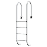 Vidaxl Swimming Pool Ladder 54x38x184,5 cm 304 Rustfrit stål