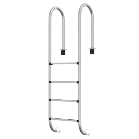 Vidaxl Swimming Pool Ladder 54x38x184,5 cm 304 Rustfrit stål