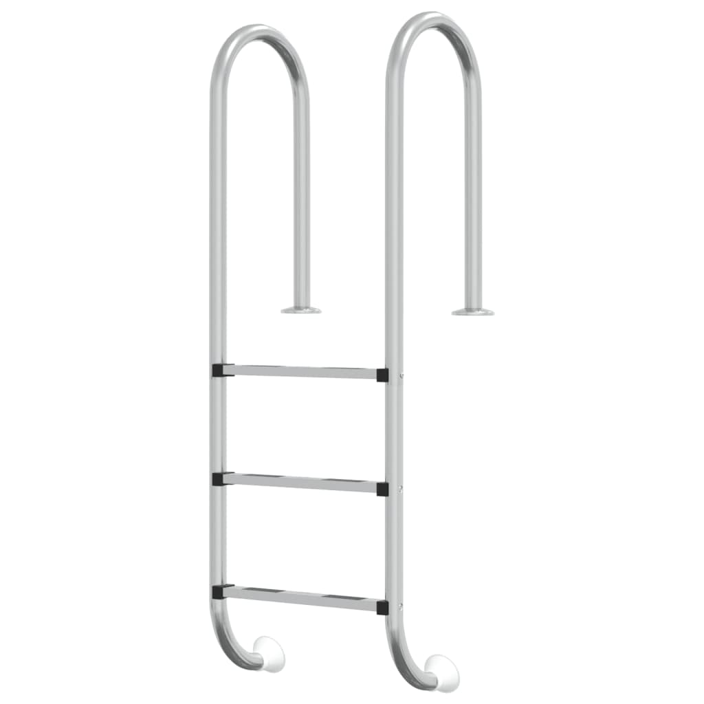 Vidaxl Swimming Pool Ladder 54x38x158 cm 304 Rustfrit stål