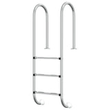 Vidaxl Swimming Pool Ladder 54x38x158 cm 304 Rustfrit stål