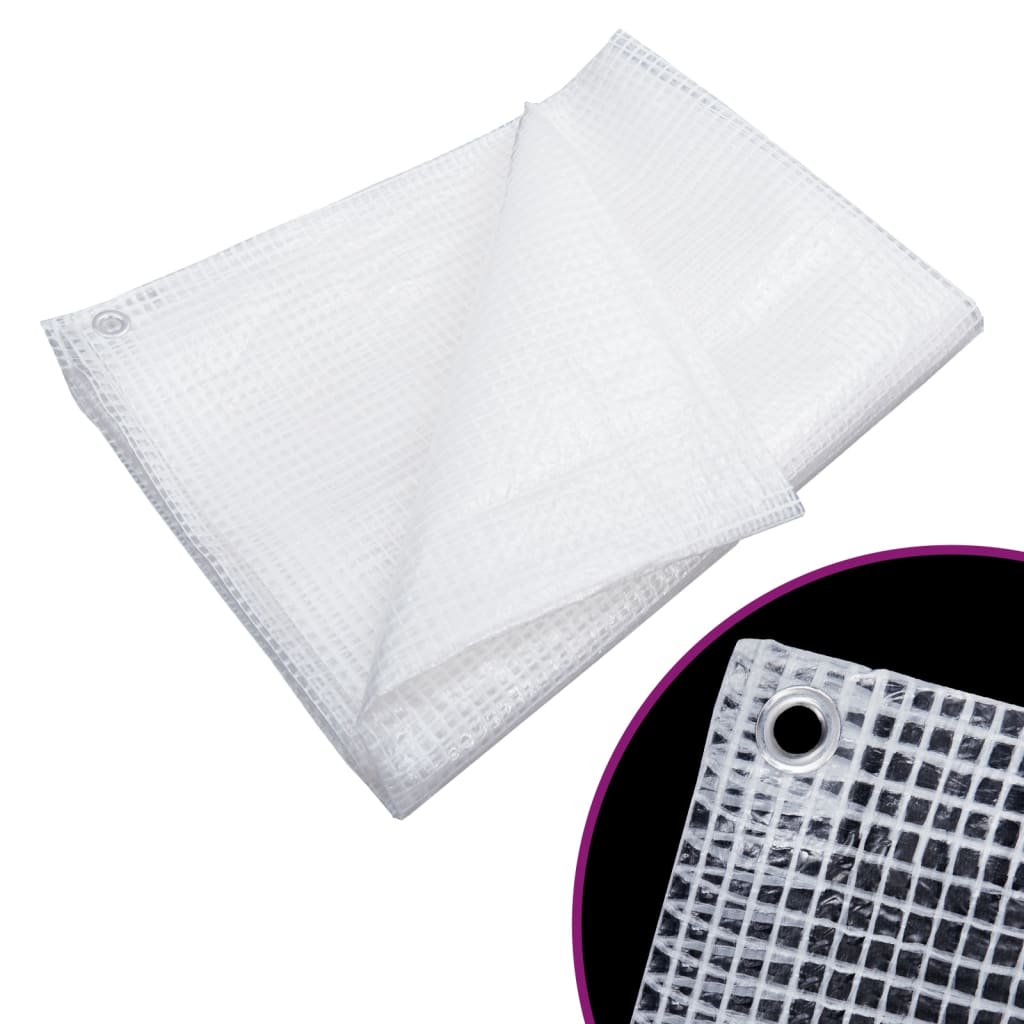 Vidaxl Enhed Leno 140 g m² 4x5 m hvid