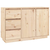 Vidaxl dressoir 111x34x75 cm massief grenenhout