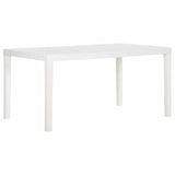 Vidaxl tuintafel 150x90x72 cm polypropeen wit