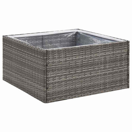Vidaxl Planning Box 80x80x40 cm poly rotting grå