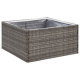 Vidaxl Planning Box 80x80x40 cm poly rotting grå