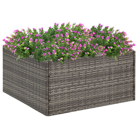 Vidaxl Planning Box 80x80x40 cm poly rotting grå