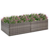 Vidaxl Planning Box 157x80x40 cm poly rotting grå