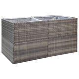 Vidaxl Planning Box 157x80x80 cm poly rotting grå