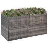 Vidaxl Planning Box 157x80x80 cm poly rotting grå