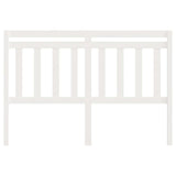 Vidaxl hoofdbord 156x4x100 cm massief grenenhout wit