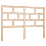 Vidaxl hoofdbord 166x4x100 cm massief grenenhout