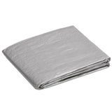 Vidaxl -enhed sejlet 90 g m² 4x6 m hdpe grå