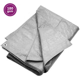 Vidaxl -enhed 180 g m² 3x5 m hdpe grå