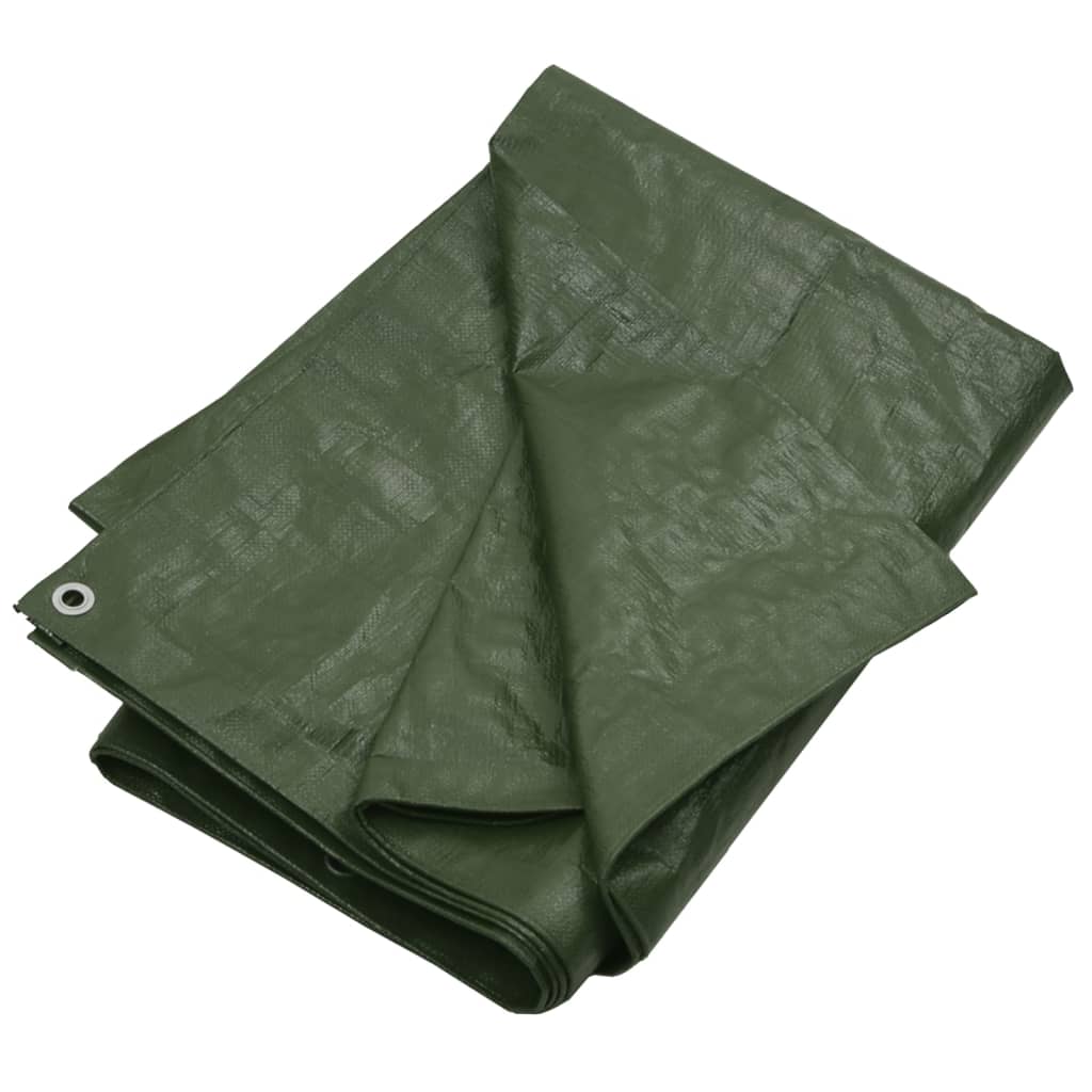 Vidaxl -enhed sejlet 180 g m² 6x6 m HDPE Green