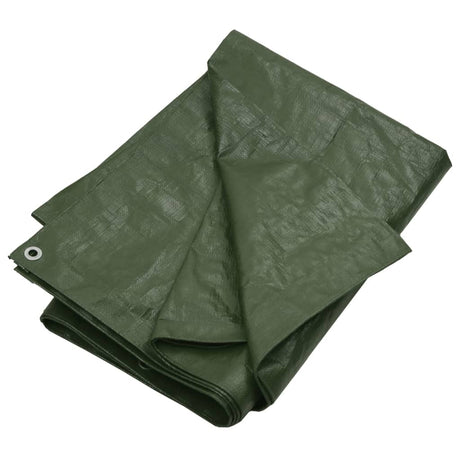Vidaxl -enhed sejlet 180 g m² 6x8 m HDPE Green