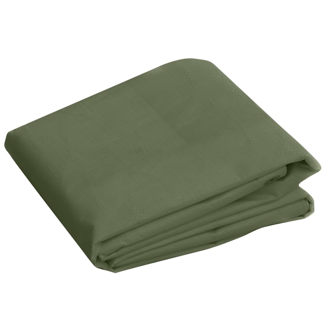 Vidaxl -enhed sejlet 260 g m² 4x5 m HDPE Green
