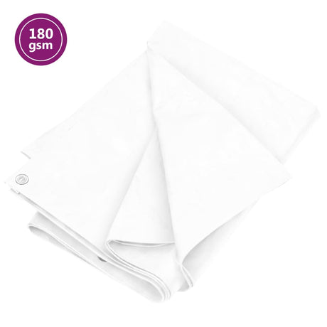 Vidaxl -enhed 180 g m² 4x8 m HDPE White