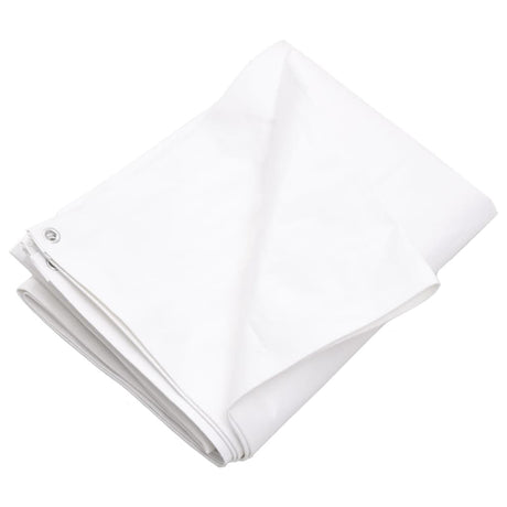 Vidaxl -enhed sejl 260 g m² 4x5 m HDPE White