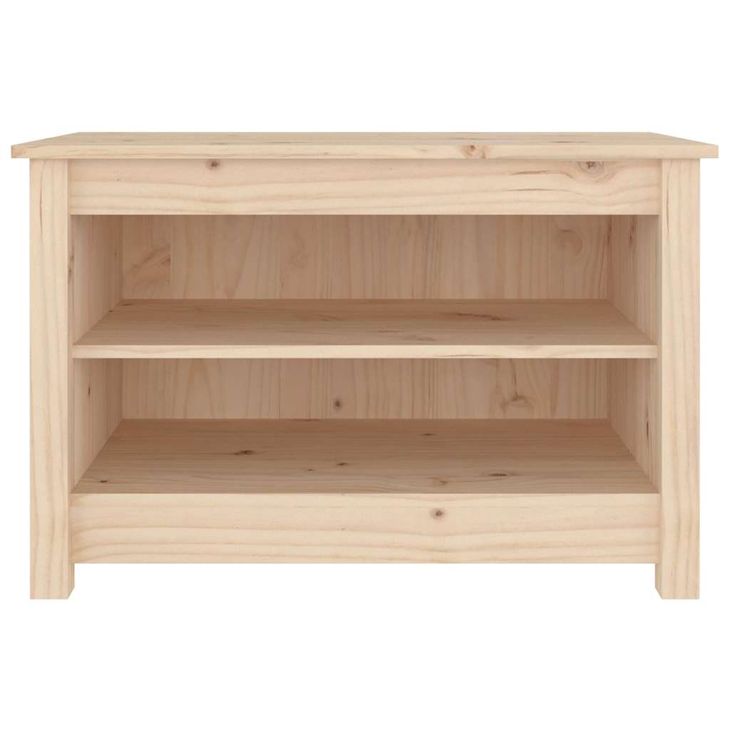 Vidaxl Shoes Bank 70x38x45,5 cm Solid fyrretræ