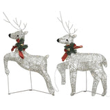Vidaxl Christmas Animals 2 St 40 LEDS Guldfarvet