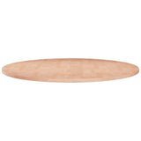 Vidaxl tafelblad rond ø60x1,5 cm onbehandeld massief eikenhout