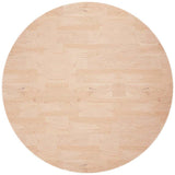 Vidaxl tafelblad rond ø60x2,5 cm onbehandeld massief eikenhout