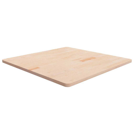 Vidaxl tafelblad vierkant 90x90x2,5 cm onbehandeld massief eikenhout