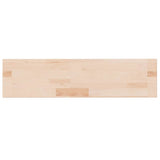 Vidaxl plank 80x20x2,5 cm onbehandeld massief eikenhout